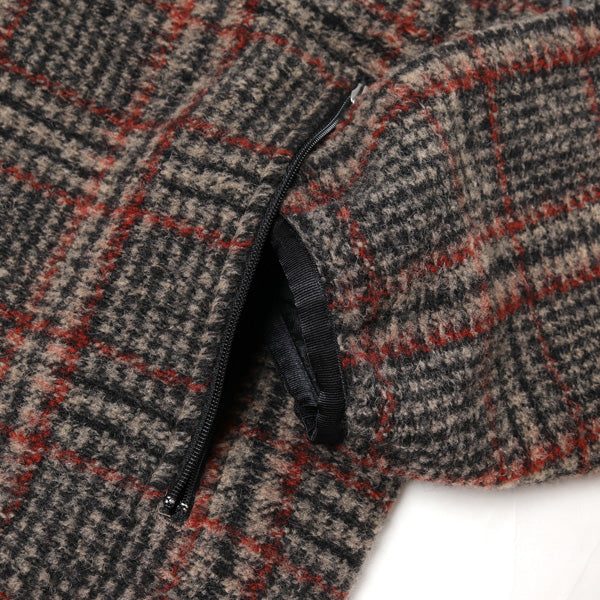 W.U. Piping Jacket - Plaid Knit Jq