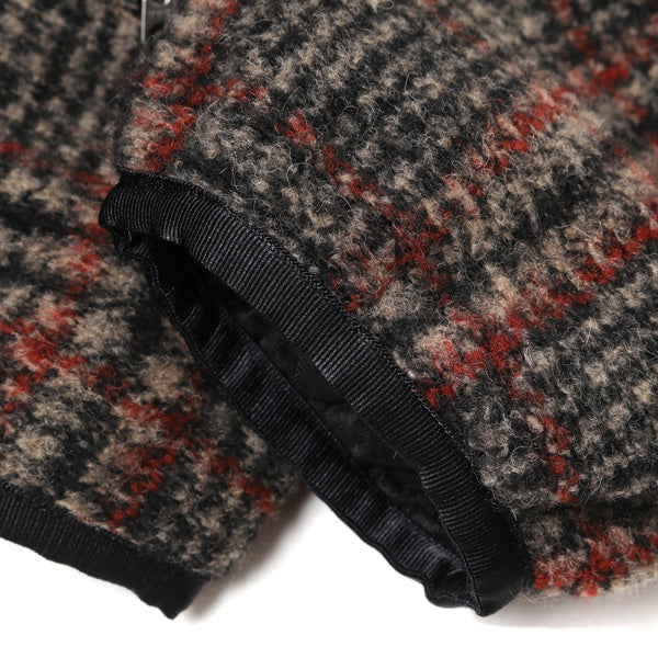 W.U. Piping Jacket - Plaid Knit Jq