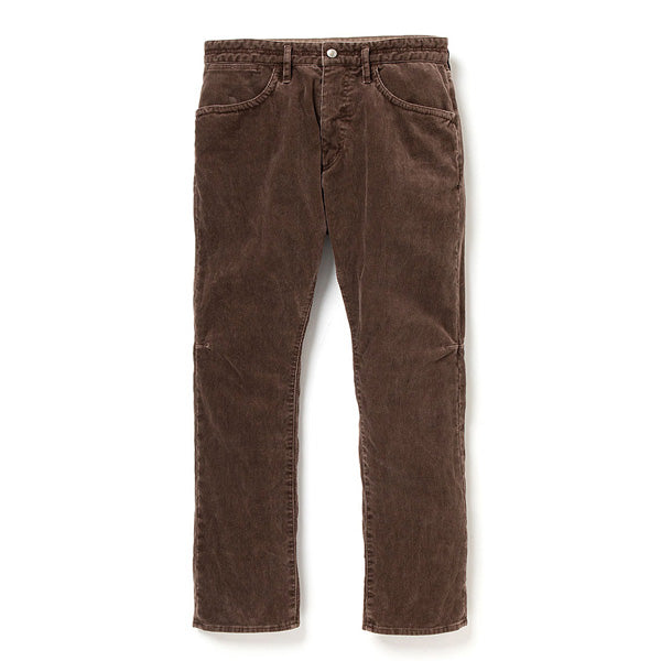 DWELLER 5P JEANS 02 T/C CORD SULFUR DYED VW (NN-P4112