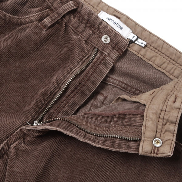 DWELLER 5P JEANS 02 T/C CORD SULFUR DYED VW