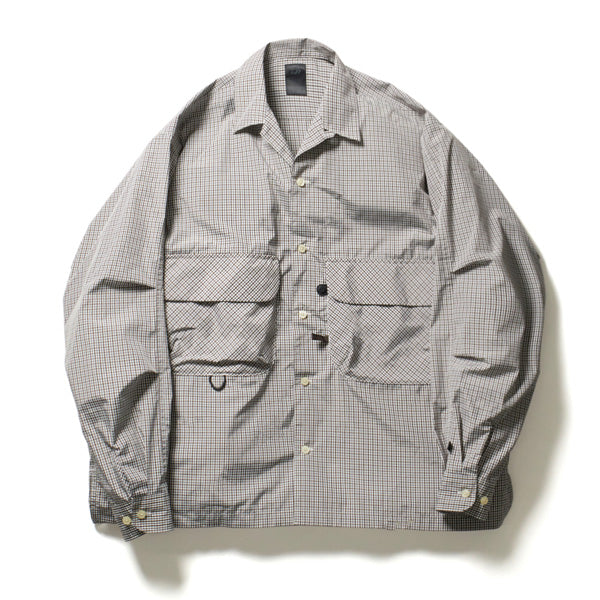 TECH NEW ANGLERS OPEN GINGHAM BROWN