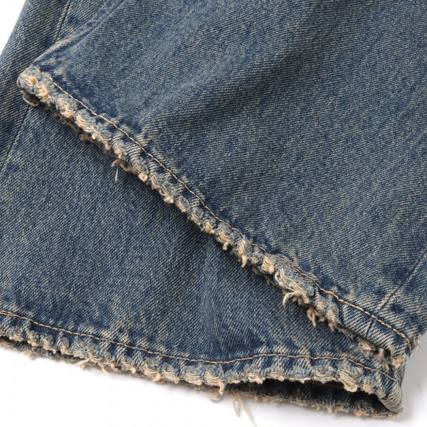 Flare Mud Vintage Denim Pants