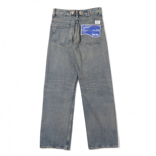 Straight Mud Vintage Denim Pants