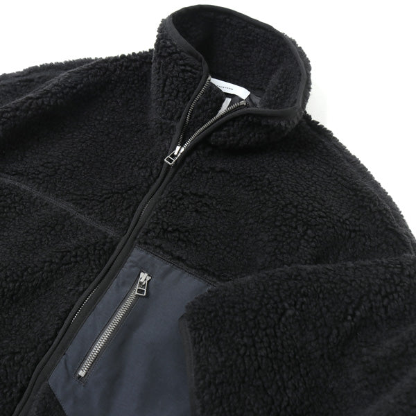 HIGH-LOW FLEECE ZIPPER JACKET