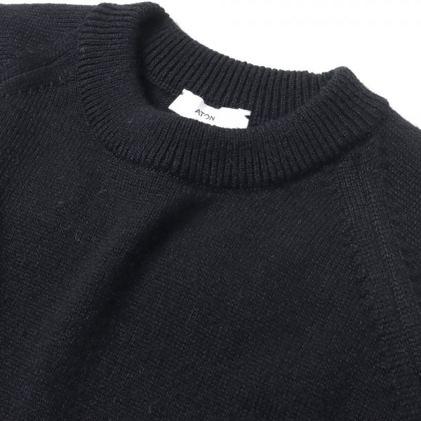 ALPACA WASHI CREWNECK SWEATER