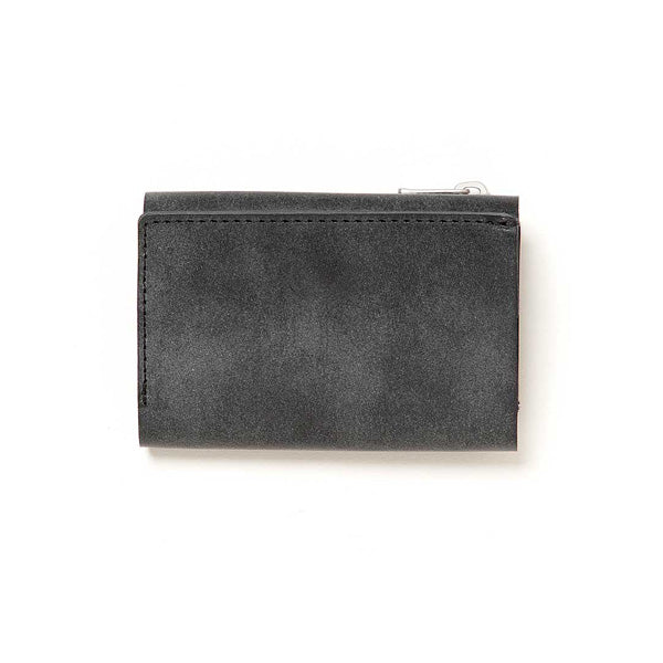 TRIFOLD COMPACT WALLET OILED COW LEATHER