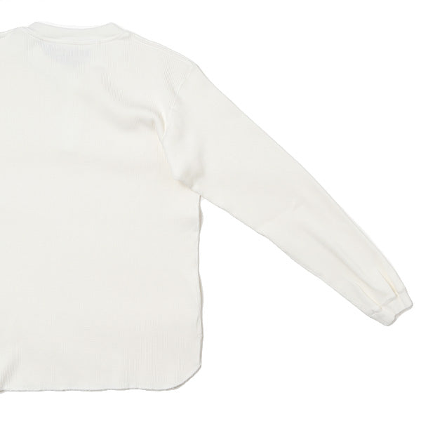 DWELLER HENLEY NECK L/S TEE C/P THERMAL