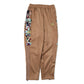 CHAOS EMBROIDERY SUEDE TRACK PANTS