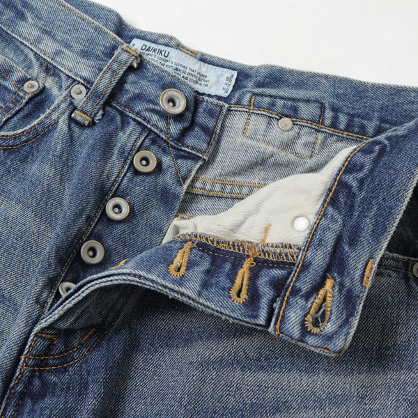 WASH N' WEAR Damage Denim Pants