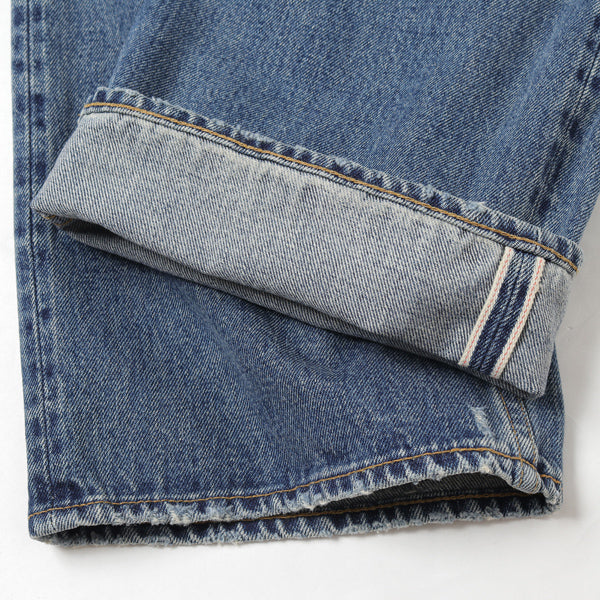 WASH N' WEAR Damage Denim Pants