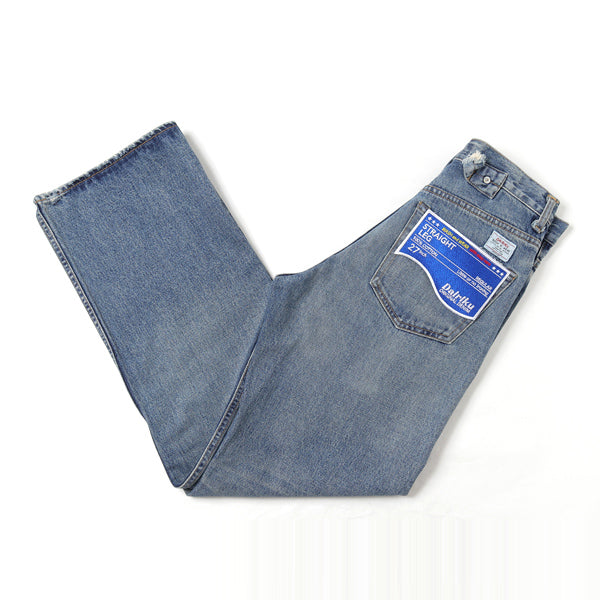 WASH N' WEAR Damage Denim Pants