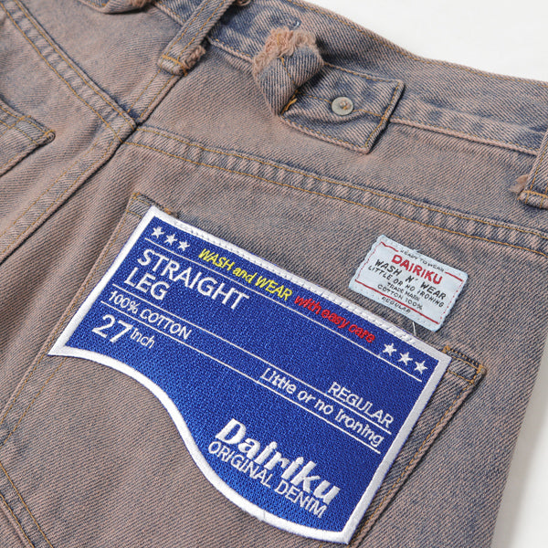 メンズdairiku 20aw straight denim 27インチ