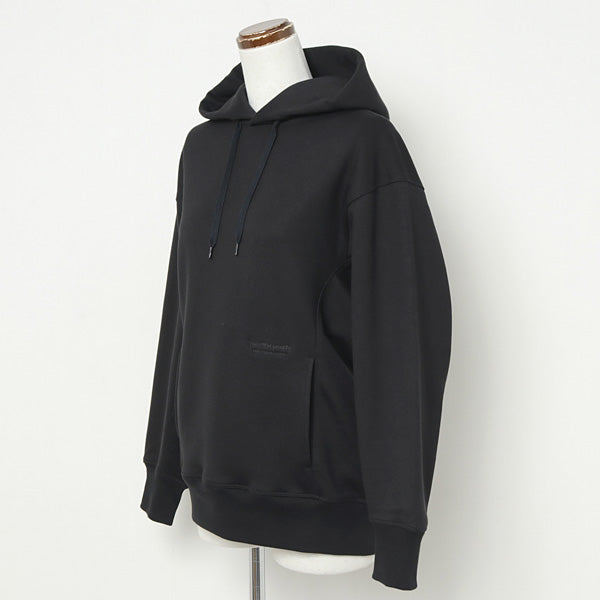 suvin pima sweat logo pull parka