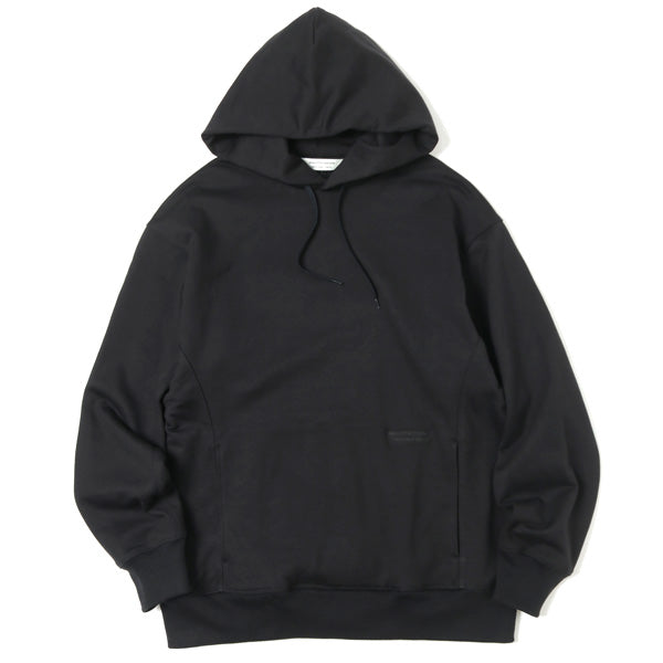 suvin pima sweat logo pull parka