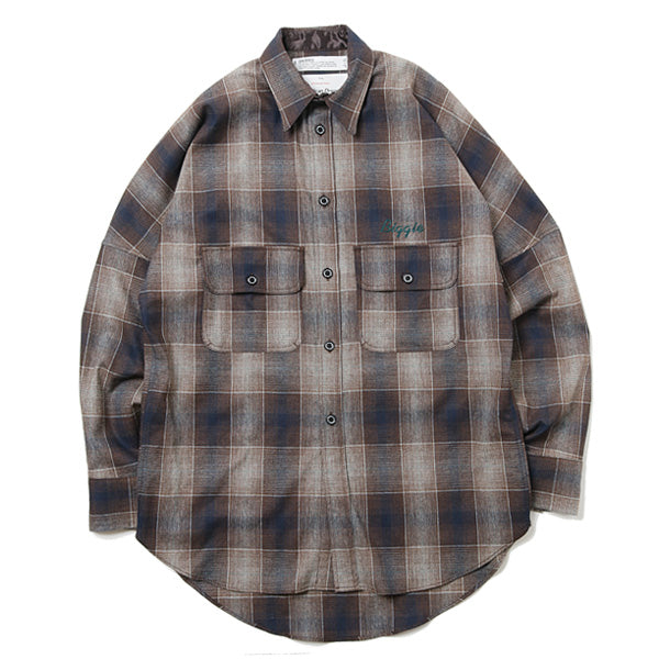 Biggie Wool Shirt (19AW S-1) | DAIRIKU / シャツ (MEN) | DAIRIKU 