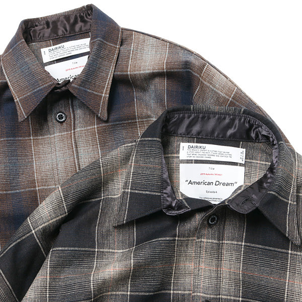 Biggie Wool Shirt (19AW S-1) | DAIRIKU / シャツ (MEN) | DAIRIKU