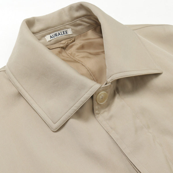 WASHED FINX CHAMBRAY TWILL SOUTIENCOLLAR PADDED CT