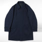 BAL COLLAR COAT LAMINATED POLYESTER SERGE