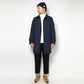 BAL COLLAR COAT LAMINATED POLYESTER SERGE
