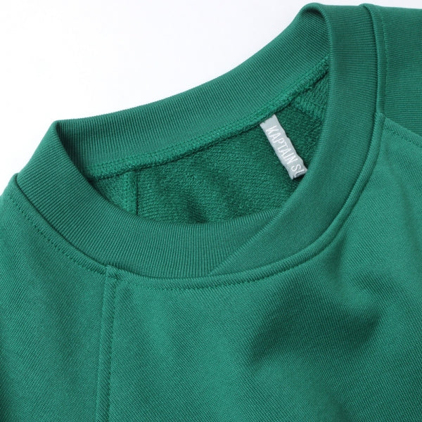 Sea Island Cotton Sweat Crewneck Pullover