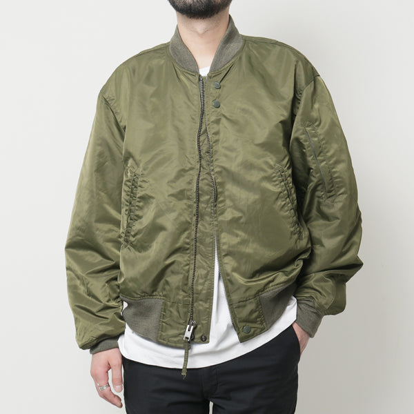 Aviator Jacket Flight Satin Nylon