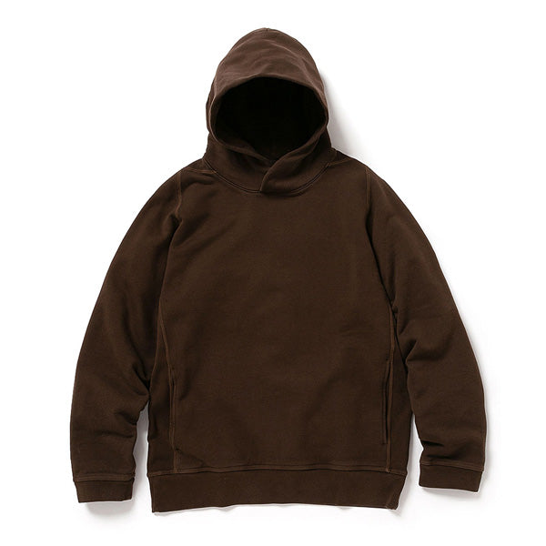 DWELLER L/S HOODY COTTON SWEAT OVERDYED VW