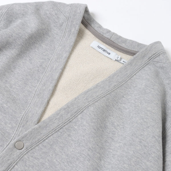 DWELLER CARDIGAN COTTON SWEAT OVERDYED VW