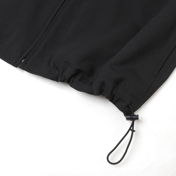 DOUBLE CLOTH ZIP FRONT BLOUSON