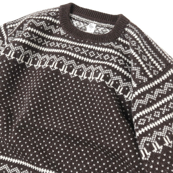 Snowy Patterned Sweater