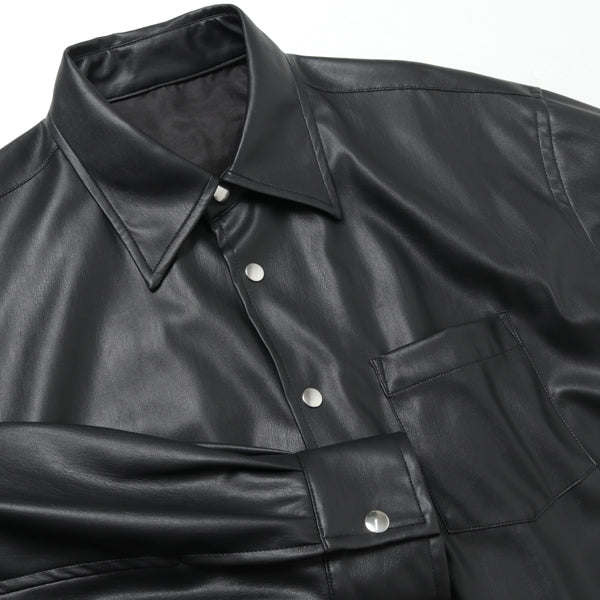 Synthetic Leather Shirt