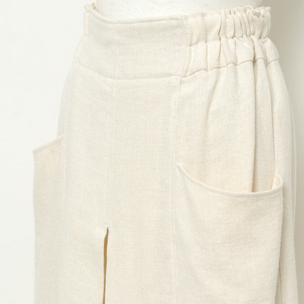 SOFT TWIST TWILL WIDE TACK PANTS