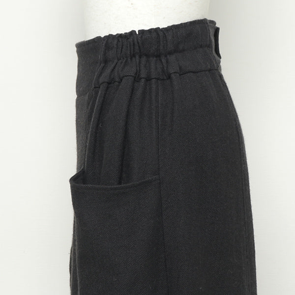 SOFT TWIST TWILL WIDE TACK PANTS