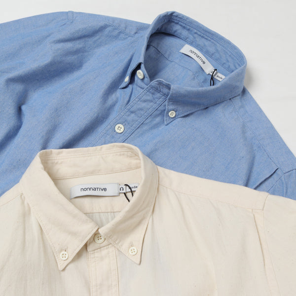 DWELLER B.D. SHIRT COTTON 5oz CHAMBRAY OW