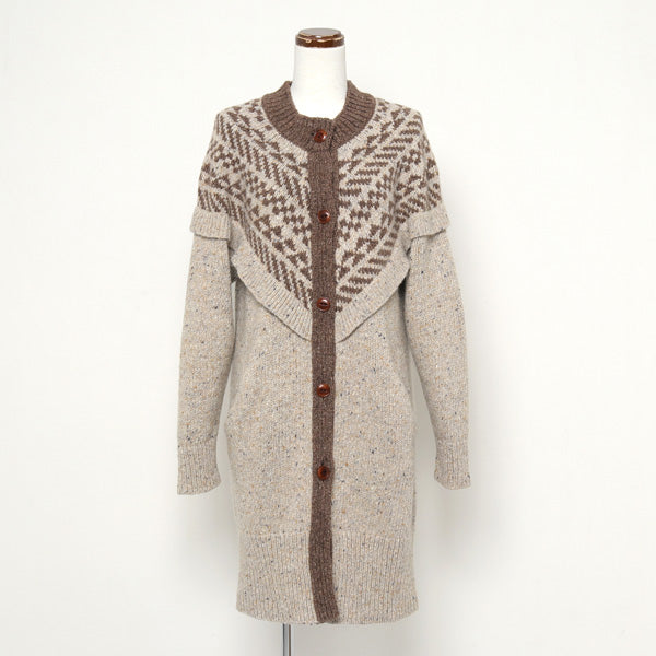 PARVA KNIT LONG CARDIGAN