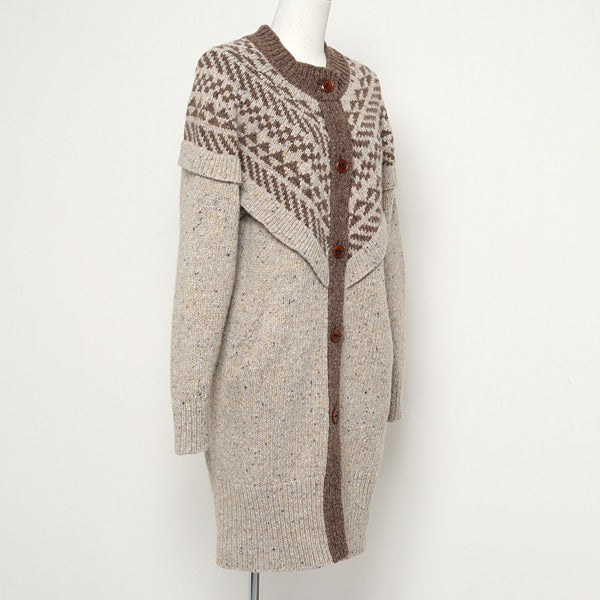 PARVA KNIT LONG CARDIGAN