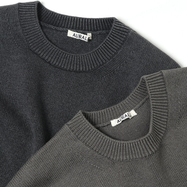 FRENCH MERINO STONE WASHED KNIT P/O