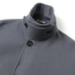 DOUBLE CLOTH LIGHT MELTON SOUTIEN COLLAR COAT