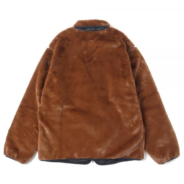 Piping Jacket - Micro Fur