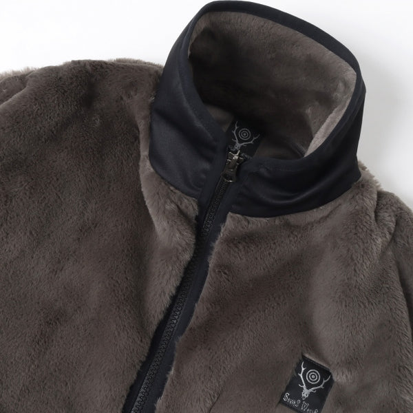 Piping Jacket - Micro Fur