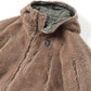 Zipped Coat - Poly Curl Fur