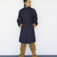 LIGHT MELTON LONG HOODED COAT