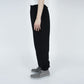 FELTED MERINO WOOL KNIT PANTS