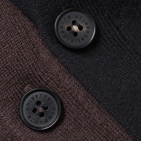 FELTED MERINO WOOL KNIT CARDIGAN