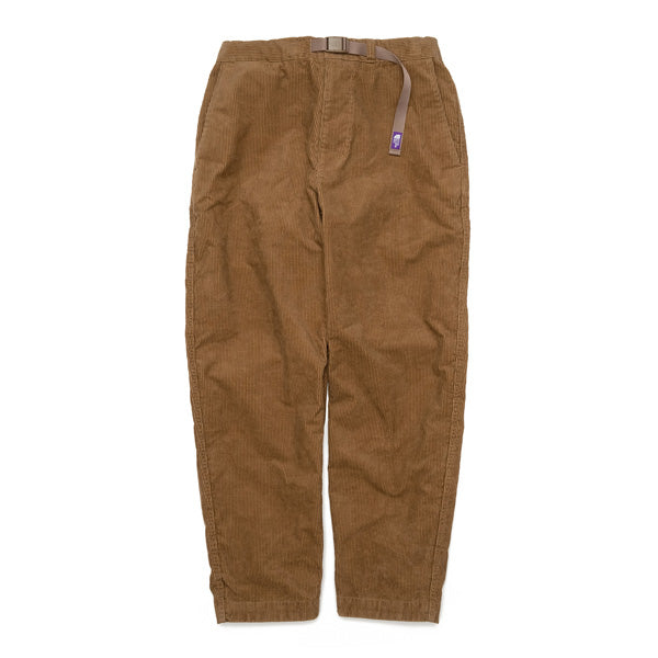 Corduroy Wide Tapered Pants