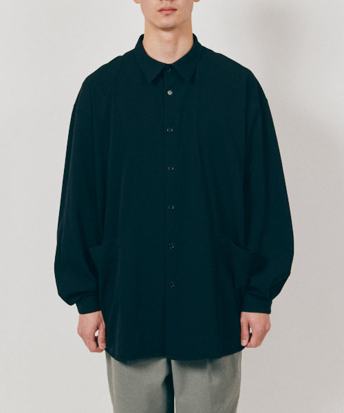 Side Pocket Oversized Shirt