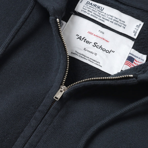 Water-repellent Zip Up Hoodie