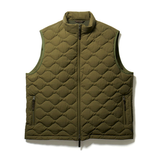 TECH QUILT STAND COLLAR LINER VEST