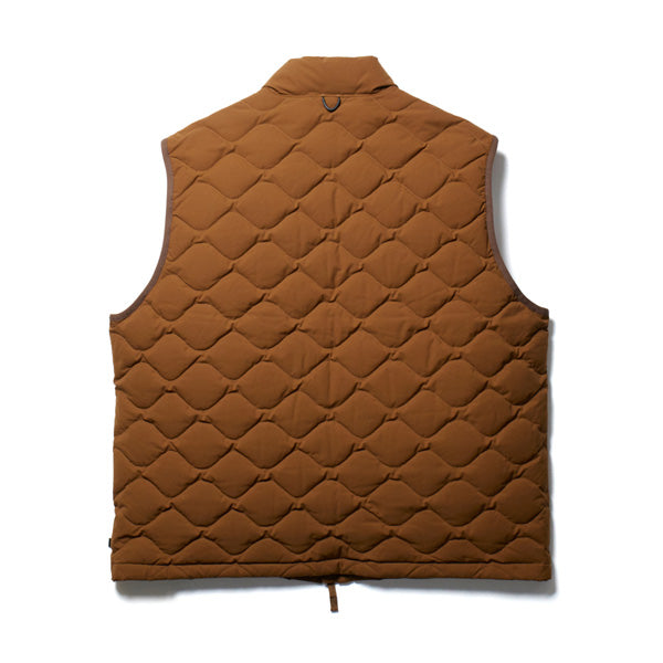 TECH QUILT STAND COLLAR LINER VEST