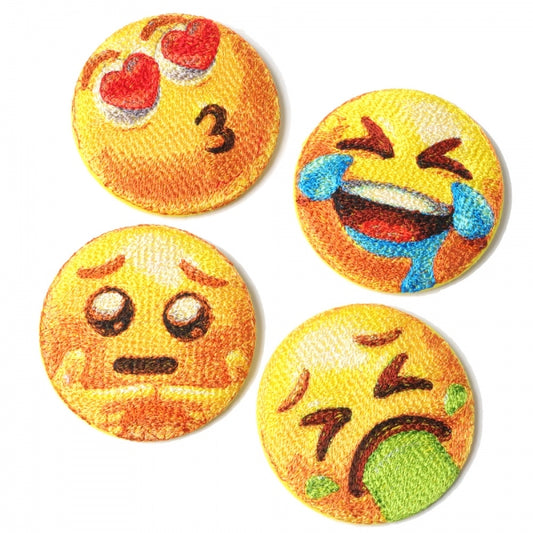 EMOJI EMBROIDERY BADGE