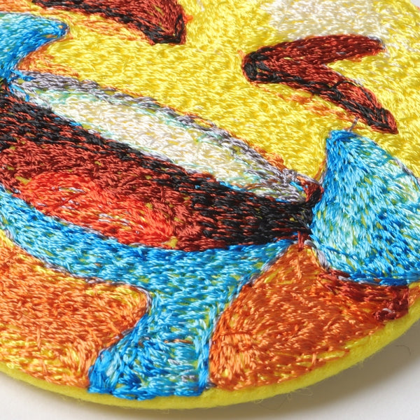 EMOJI EMBROIDERY BADGE